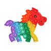 Animal Fidget Reliver Stress Toys Rainbow Push It Bubble Antistress Toys Adult Children Sensory Toy To Relieve Autism I