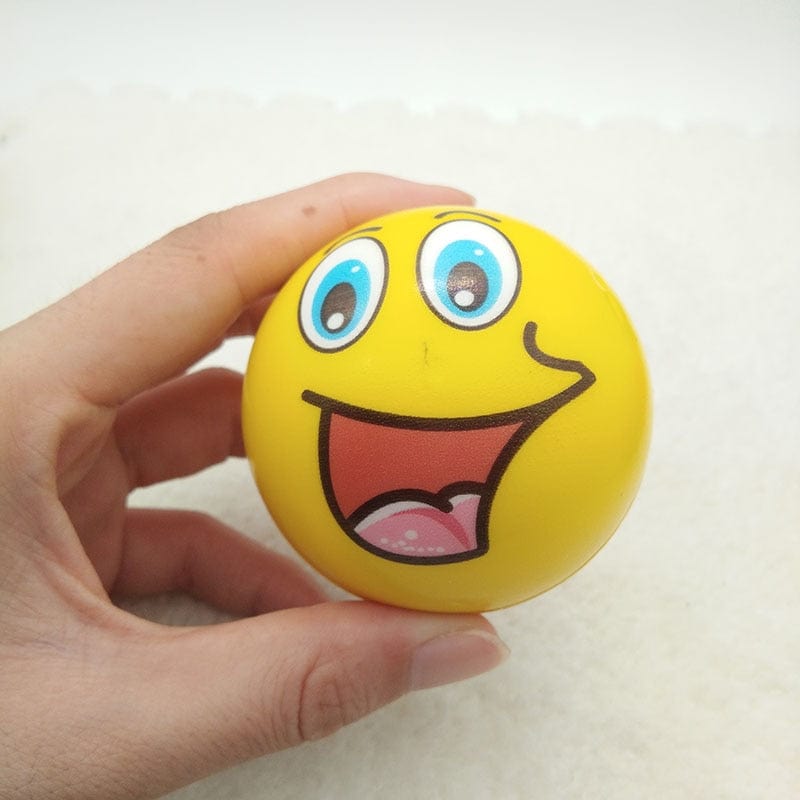 Drôle de Smiley calmant Balle anti stress Squeeze Emjoy Ball