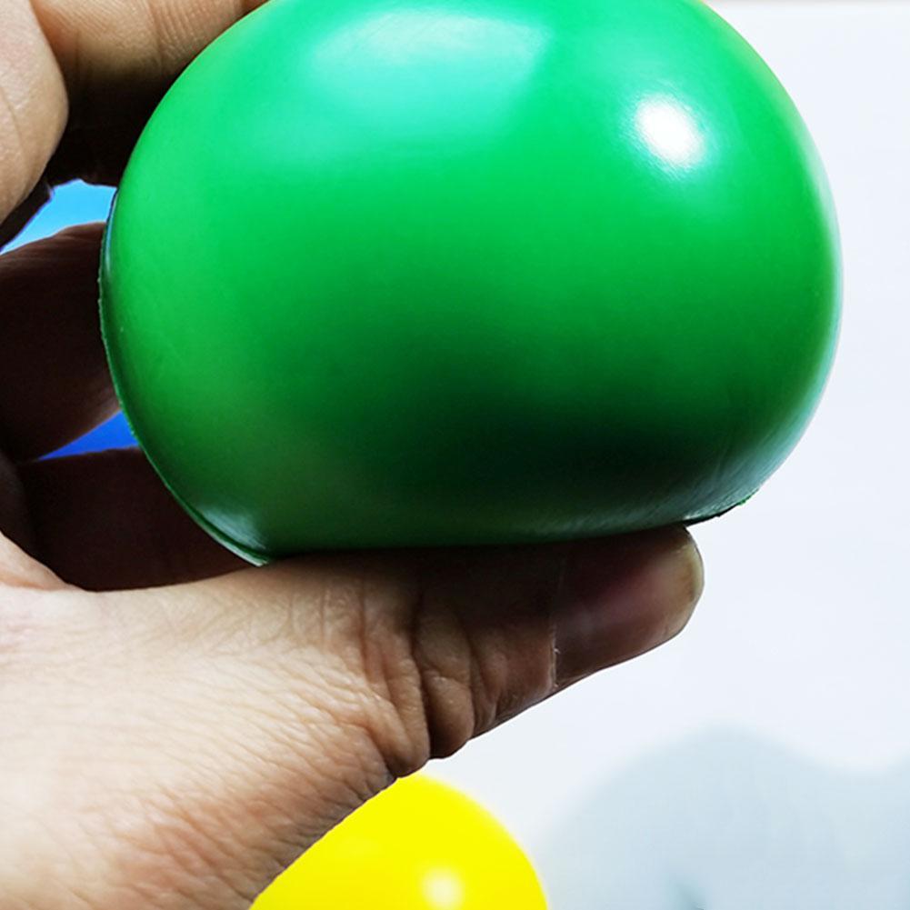 Boule de compression en mousse - balle anti-stress - Vert