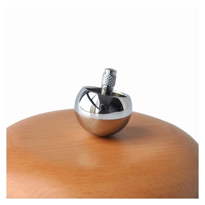 Creative Stainless Steel Tippe Top Fidget Spinner Mini Metal Flip Over Top Mushroom Style Funny Hand Toy Decoration Ornament