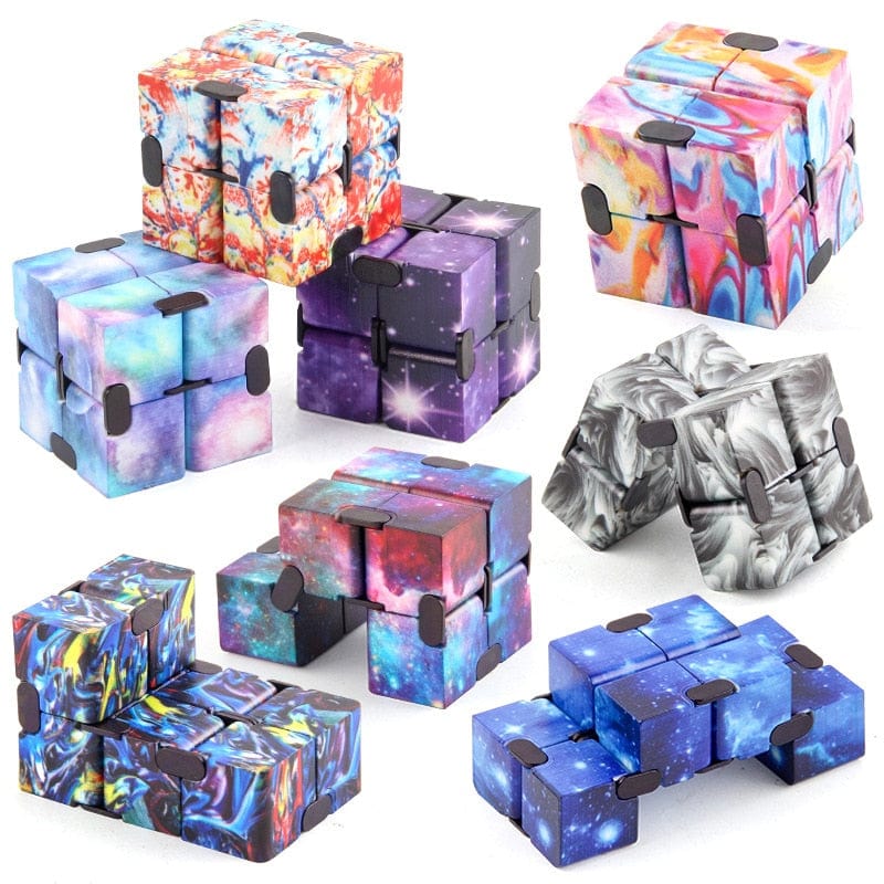 Cube infini anti-stress : l'outil de relaxation innovant en 3D